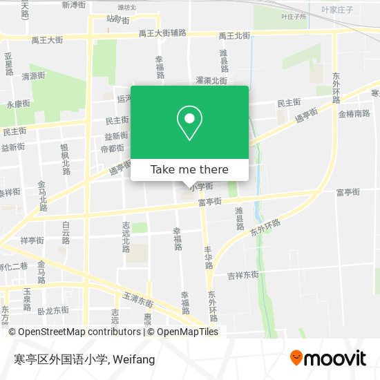 寒亭区外国语小学 map