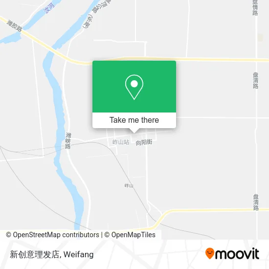 新创意理发店 map