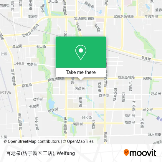 百老泉(坊子新区二店) map