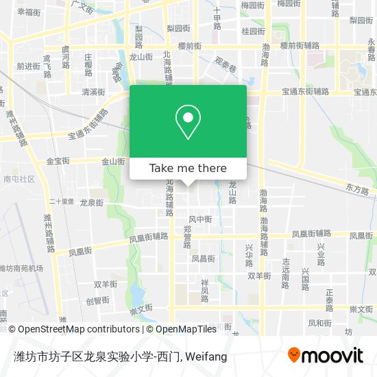 潍坊市坊子区龙泉实验小学-西门 map