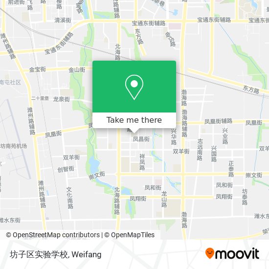 坊子区实验学校 map