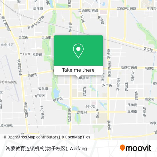 鸿蒙教育连锁机构(坊子校区) map