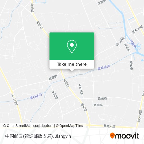 中国邮政(祝塘邮政支局) map