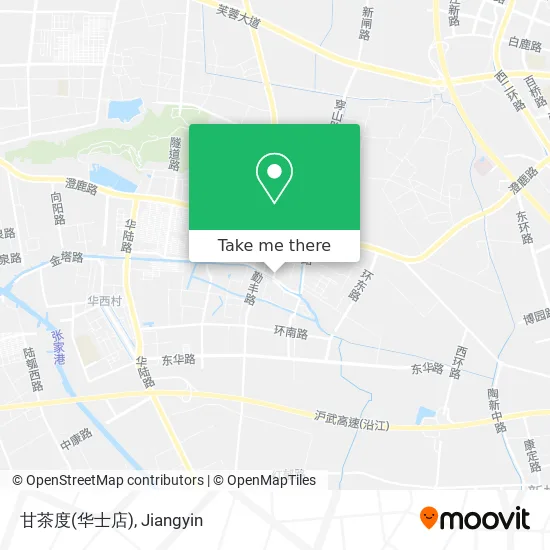 甘茶度(华士店) map