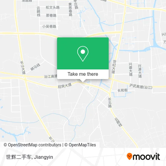 世辉二手车 map