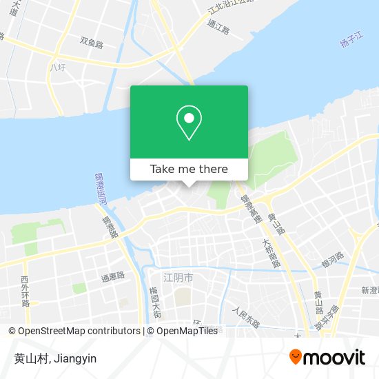 黄山村 map