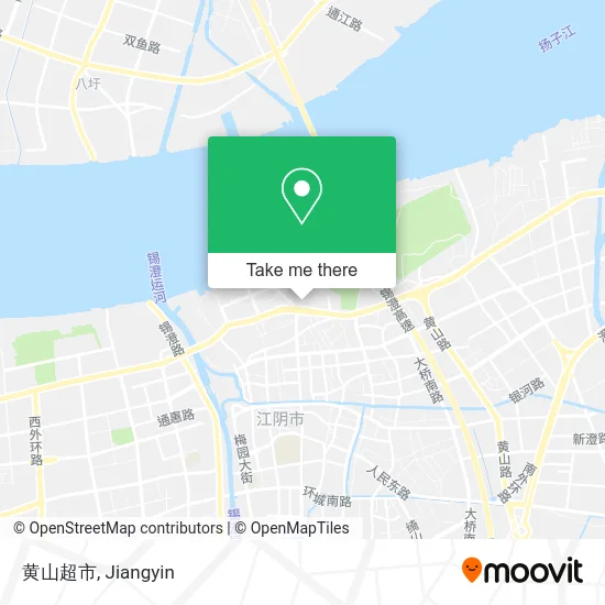 黄山超市 map