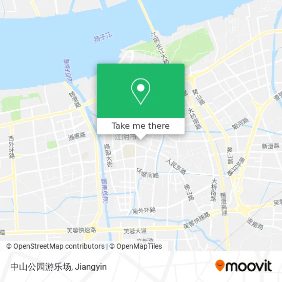 中山公园游乐场 map