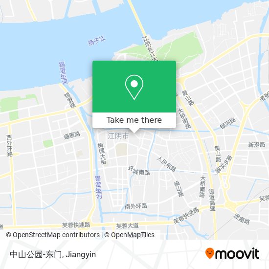 中山公园-东门 map