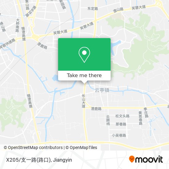 X205/支一路(路口) map