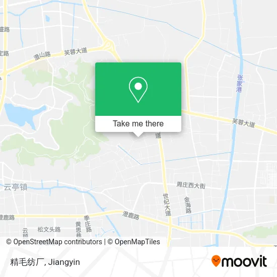 精毛纺厂 map