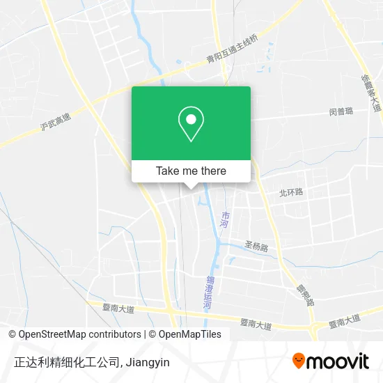 正达利精细化工公司 map