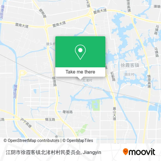 江阴市徐霞客镇北渚村村民委员会 map