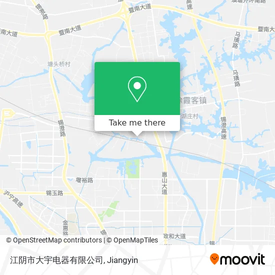 江阴市大宇电器有限公司 map