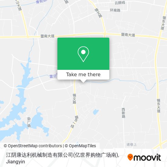 江阴康达利机械制造有限公司(亿世界购物广场南) map
