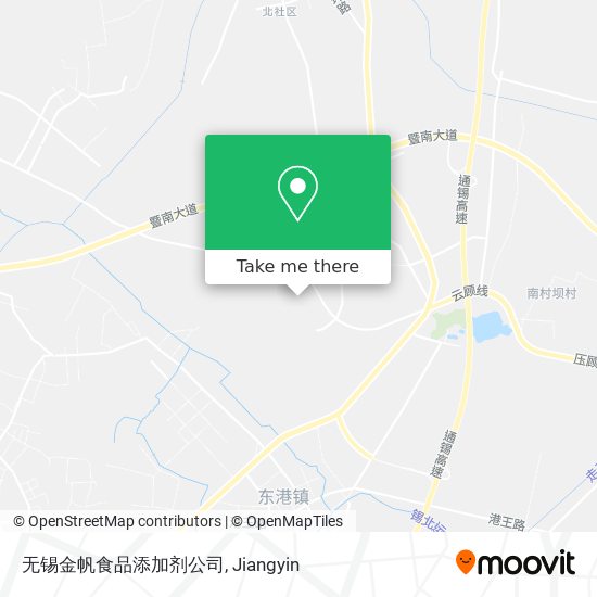 无锡金帆食品添加剂公司 map