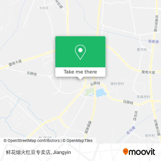 鲜花烟火红豆专卖店 map