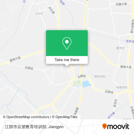 江阴市众望教育培训部 map