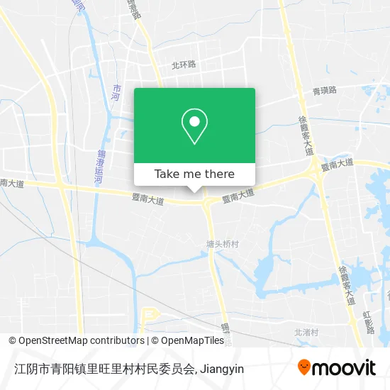 江阴市青阳镇里旺里村村民委员会 map