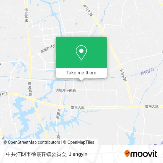 中共江阴市徐霞客镇委员会 map