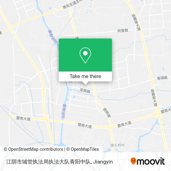 江阴市城管执法局执法大队青阳中队 map