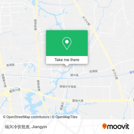 福兴冷饮批发 map