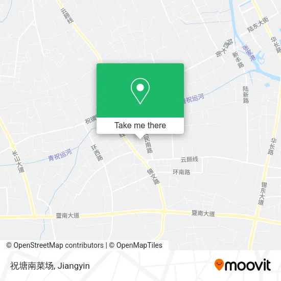 祝塘南菜场 map