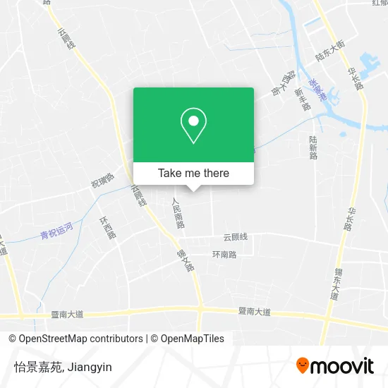 怡景嘉苑 map