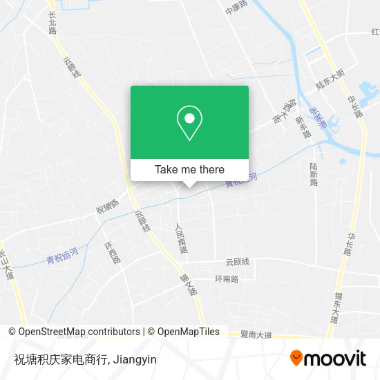 祝塘积庆家电商行 map