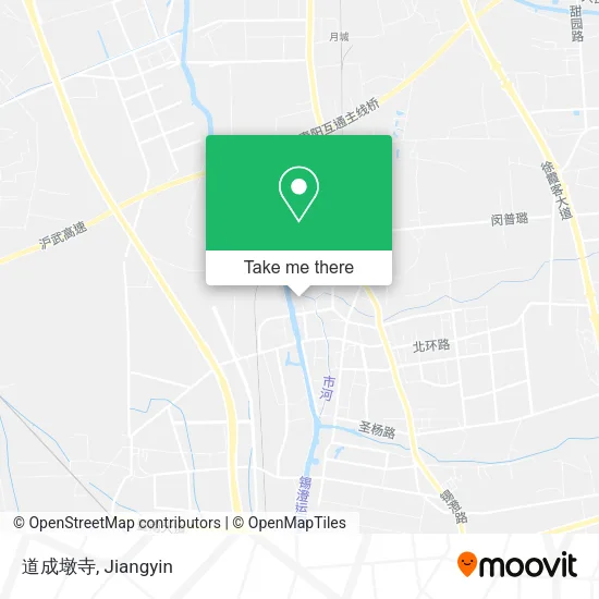 道成墩寺 map