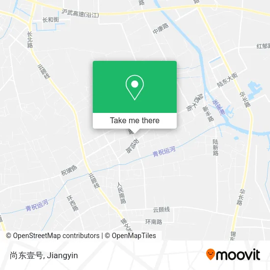 尚东壹号 map