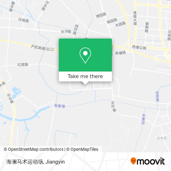 海澜马术运动场 map
