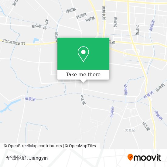 华诚悦庭 map
