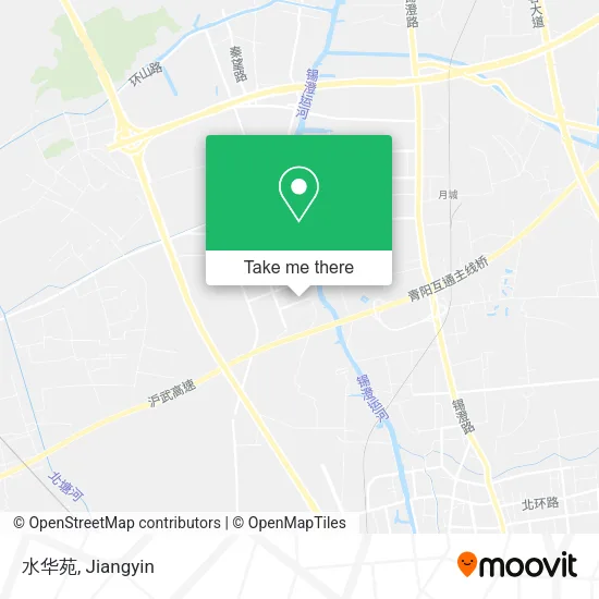水华苑 map