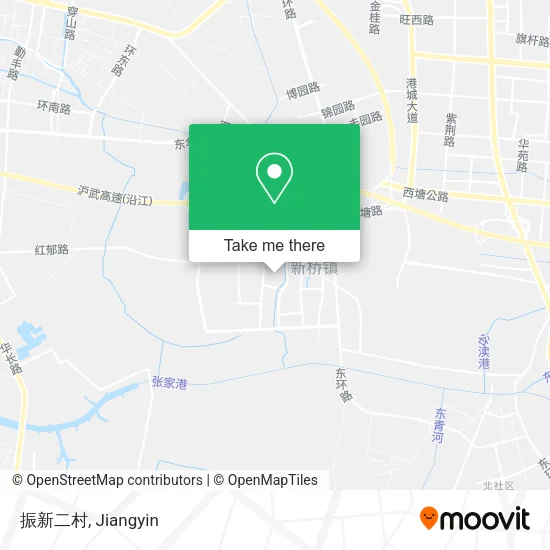 振新二村 map