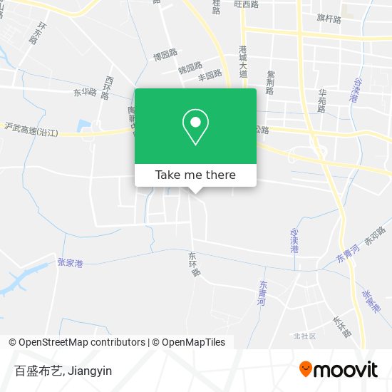 百盛布艺 map