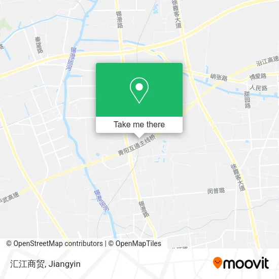 汇江商贸 map