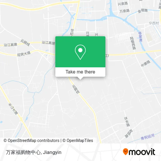 万家福购物中心 map