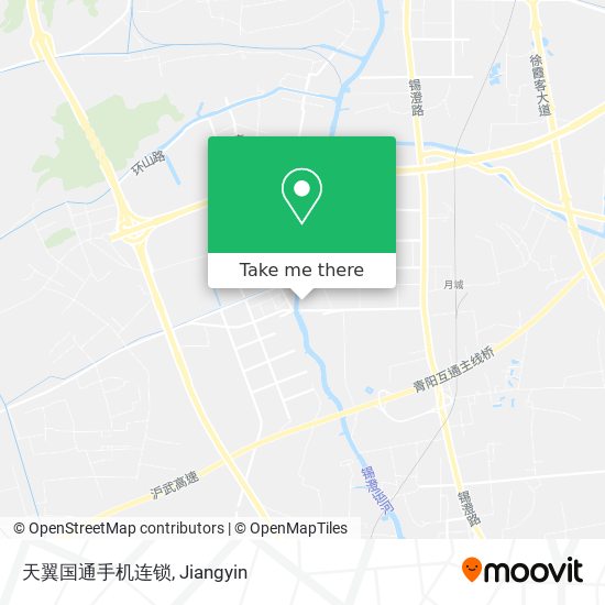 天翼国通手机连锁 map