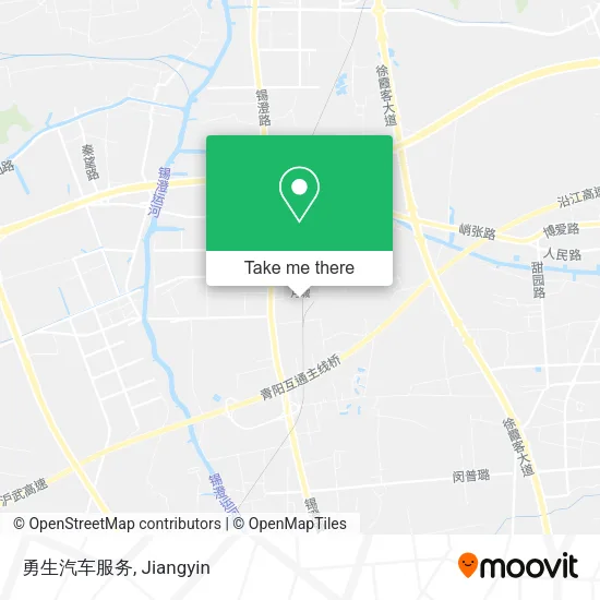 勇生汽车服务 map