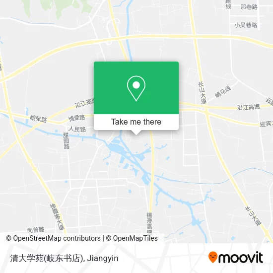 清大学苑(岐东书店) map