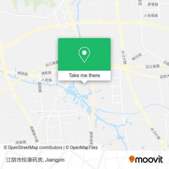 江阴市恒康药房 map