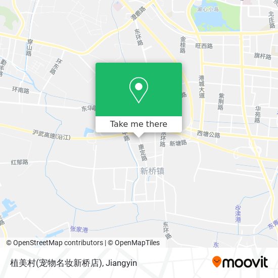 植美村(宠物名妆新桥店) map
