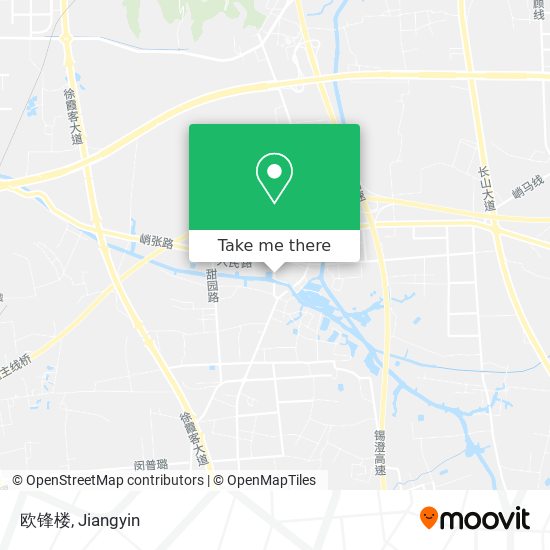 欧锋楼 map