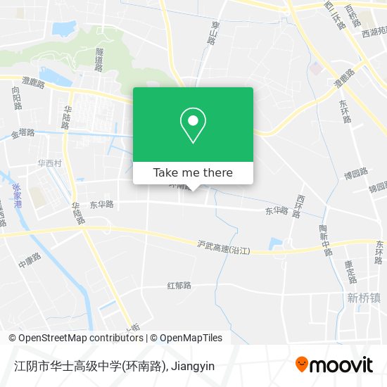 江阴市华士高级中学(环南路) map