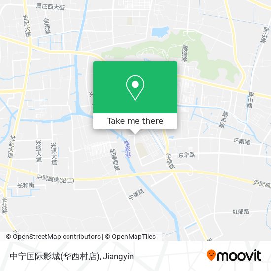 中宁国际影城(华西村店) map