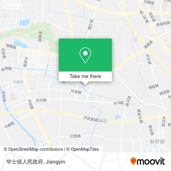 华士镇人民政府 map