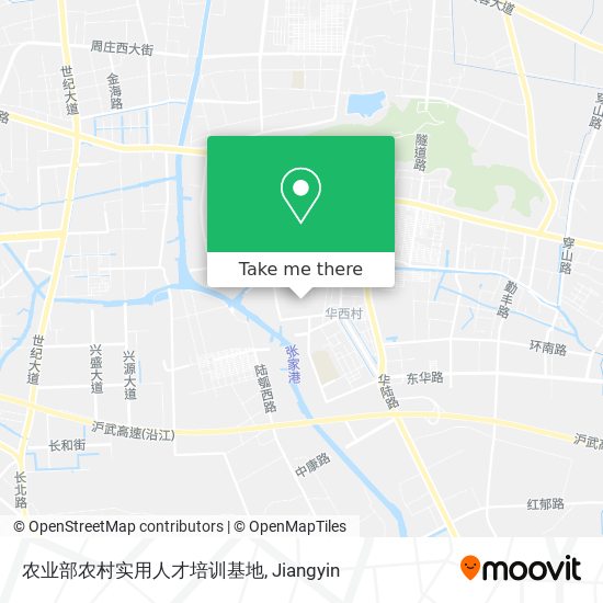 农业部农村实用人才培训基地 map