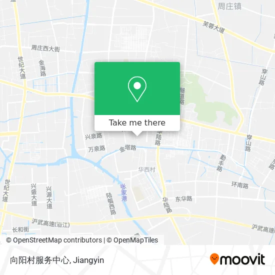 向阳村服务中心 map