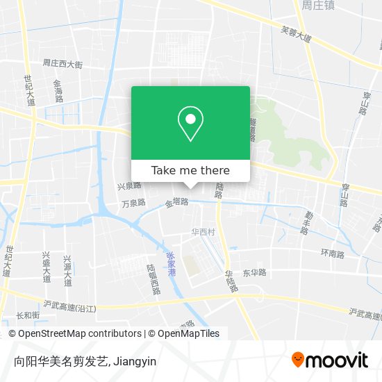 向阳华美名剪发艺 map